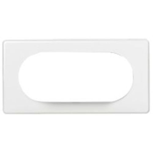 Plaque neutre 4/5modules blanc - LEGRAND - 068635 pas cher