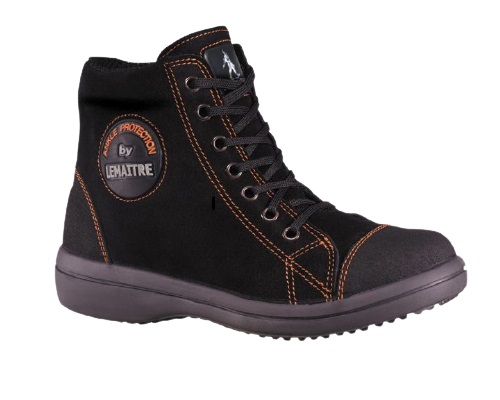 Chaussures de sécurité femme hautes VITAMINE S3 SRC noir P41 - LEMAITRE SECURITE - VIHNS30NR-41