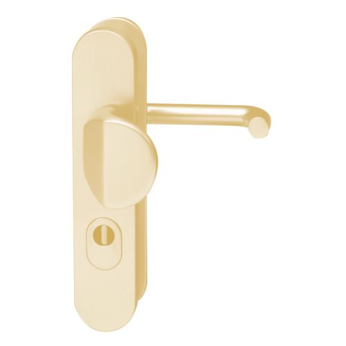 Poign&eacute;e Rombus &agrave; tirer alu massif finition champagne - DIECKMANN - 8615-70-ZA-F2 photo du produit Principale L