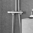 Colonne de douche EUPHORIA SYSTEM 260 avec mitigeur thermostatique - GROHE PROFESSIONAL - 27615002 pas cher Secondaire 8 S