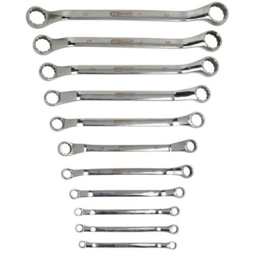 Jeu de 11 clés polygonales contre-coudée inox de 8 à 32 mm KS TOOLS 964.1145 photo du produit Principale L