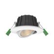 Spot LED CHROMA ORIENTABLE CCT BBC 230 V 6 W gradable orientable 360° MIIDEX LIGHTING 763410 photo du produit Secondaire 1 S