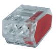 Boîte de 100 bornes de connexion automatiques transparentes 2 fils (1 - 2,5 mm²) WAGO 773-102 photo du produit Secondaire 1 S