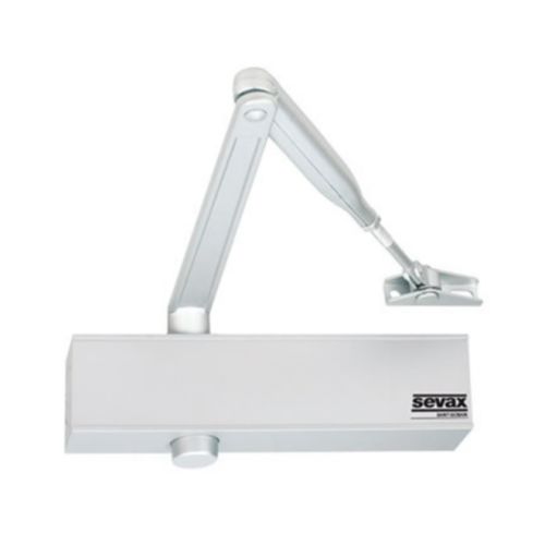 Ferme-porte F2-4 bras compas argent SEVAX ESV7184 photo du produit Principale L