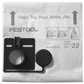 Sac filtre pour aspirateur Festool FIS-CT 44/5 - 452972 pas cher Principale M