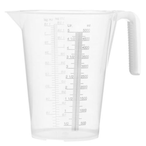 Broc doseur transparent gradué 5L - PRESSOL - 07 065 pas cher