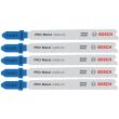 5 lames de scie sauteuse PRO T121AFC BIM Speed métal 92 mm pas 1,2 mm BOSCH 2608655106 photo du produit