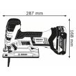 Scie sauteuse 18V GST 18 V-LI S + 2 batteries Procore 4 Ah + chargeur + coffret L-Boxx BOSCH 06015A510Q photo du produit Secondaire 6 S