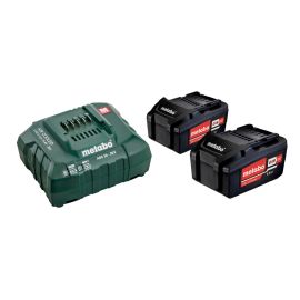 Set de base 2 batteries  18V Metabo Li-Power 4 Ah + chargeur ASC 55 - 685050000 photo du produit Principale M