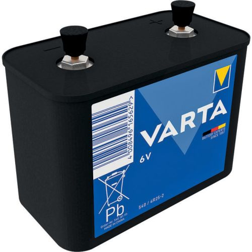 Pile Professional 4LR25-2 540 Z/C 6V plastique - VARTA - 540101111 pas cher