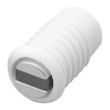 Loqueteau magn&eacute;tique encastr&eacute; D13,5X17mm 6kg blanc - ARELEC - 0171060 pas cher
