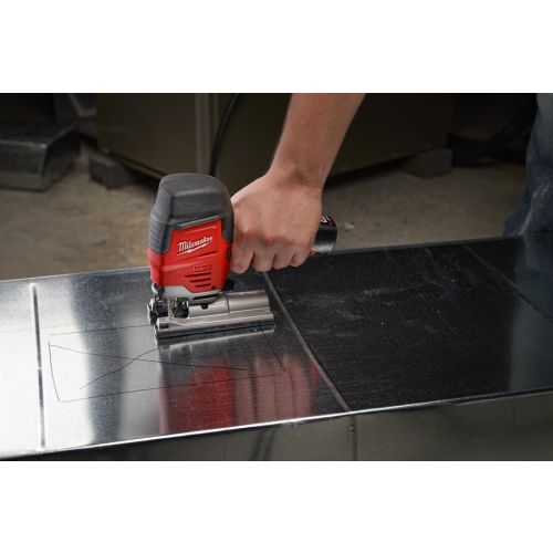 Scie sauteuse poignée pommeau 12 V M12 JS-0 (sans batterie ni chargeur) en boîte en carton MILWAUKEE 4933431305 photo du produit Secondaire 8 L