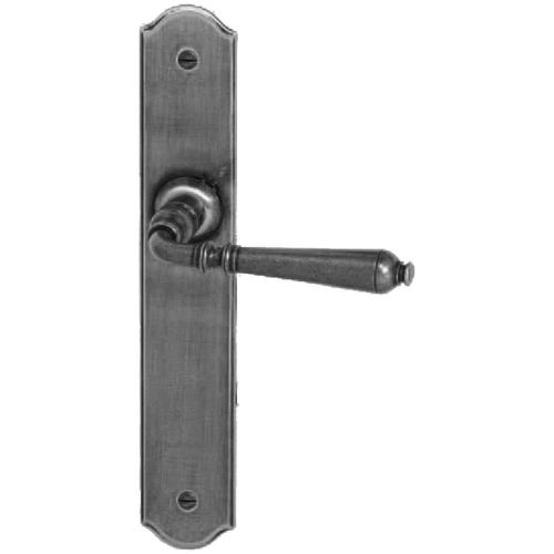 Ensemble sur plaque style France bec de cane à condamnation rouillé - BRIONNE - V.1013443RO pas cher