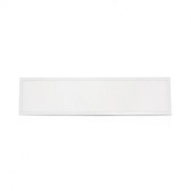 Plafonnier LED BACKLIT Miidex Lighting blanc 1195 x 295 mm 36 W pack de 02 photo du produit Principale M