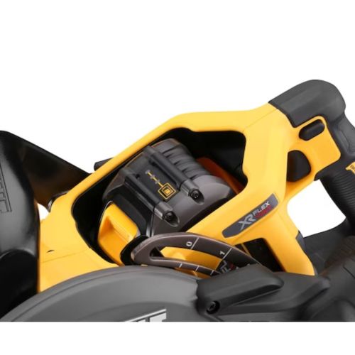 Scie circulaire construction 54 V XR FLEXVOLT BRUSHLESS 190 mm + 2 batteries + chargeur DEWALT DCS577T2-QW photo du produit Secondaire 8 L