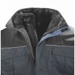 Parka multipoches RIPSTOP 4 en 1 marine/noir TM - COVERGUARD - 5RIBBM pas cher Secondaire 2 S