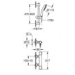 Ensemble de douche thermostatique Grohtherm 500 + Tempesta 110 8 l 1 jet GROHE 34808001 photo du produit Secondaire 1 S