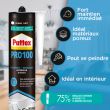 Colle fixation int&eacute;rieur PRO100 cartouche de 380 g PATTEX 2945567 photo du produit Secondaire 1 S