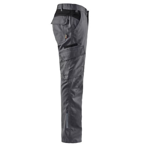 Pantalon industrie stretch 2D gris moyen/noir T50 - BLÅKLÄDER - 144418329699C56 pas cher Secondaire 2 L