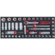 Module de douilles et accessoires ULTIMATE 3/8 '' 47 pi&egrave;ces KS TOOLS 713.1022 photo du produit