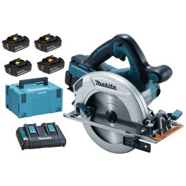 Scie circulaire 2 x 18 V LXT Makita DHS710PT4J + 4 batteries 5 Ah + chargeur en coffret Makpac photo du produit Principale M