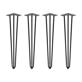 Set de 4 pieds EMUCA HAIRPIN - 2040414 pas cher Principale M