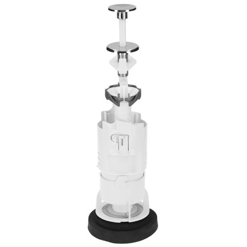 Mécanisme WC à tirette chromé pour Porcher - GARIS - W03-7000G pas cher Secondaire 2 L