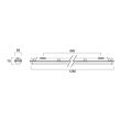 Boîtier vide START WATERPROOF pour deux tubes LED L1200 mm SYLVANIA 0047922 photo du produit Secondaire 1 S