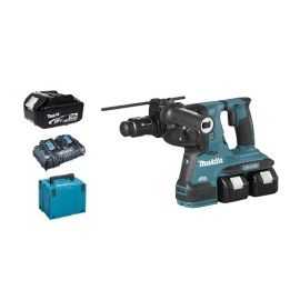 Perforateur SDS Plus 2x18V Makita DHR281PT2J + 2 batteries 5 Ah + chargeur + coffret Makpac pas cher Principale M