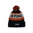 Bonnet à Pompon 24 noir - orange - gris STIHL 0421-600-0200 photo du produit Secondaire 1 S