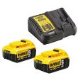 Scie sauteuse 18V + 2 batteries 5 Ah + chargeur + coffret Tstak DEWALT DCS335P2-QW photo du produit Secondaire 3 S