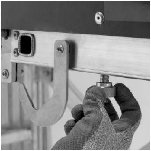 Échafaudage télescopique X-TOWER Hauteur de travail 4m - TUBESCA-COMABI - 22400520 pas cher Secondaire 7 L