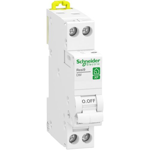 Disjoncteur modulaire RESI9 1P+N courbe C peignable 10A - SCHNEIDER ELECTRIC - R9PFC610 pas cher Principale L