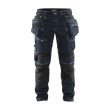 Pantalon X1900 Artisan stretch 2D marine/noir T44 - BLÅKLÄDER - 199011418999C50 pas cher