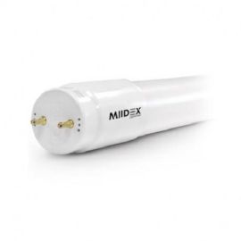 Pack de 10 tubes LED T8 Miidex Lighting 24 W 1500 mm P/N même côté photo du produit Principale M