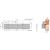Plaque support HR500 DIN argent photo du produit Principale XS
