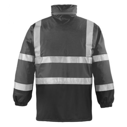 Veste de pluie haute visibilité HARBOR orange fluo/bleu marine TL - COVERGUARD - 70331 pas cher Secondaire 1 L