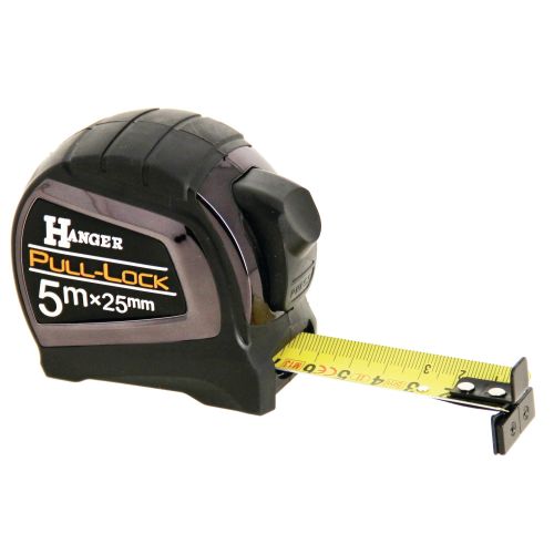 Mètre ruban 5m x 25mm 'Pull Lock' - HANGER - 100041 pas cher Secondaire 1 L