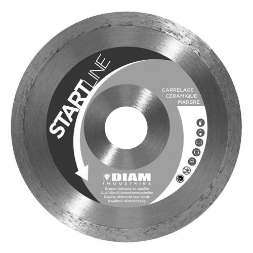 Disque diamant standard 115x22,23mm pour carrelage - DIAM INDUSTRIES - CR60115 pas cher Principale L