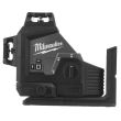 Laser multiligne vert 12V M12™ 3PL-0C (sans batterie ni chargeur) en coffret - MILWAUKEE TOOL - 4933478103 pas cher