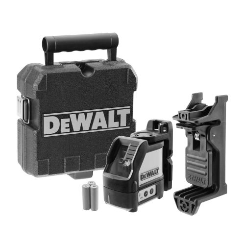 Niveau laser croix rouge support magnétique - DEWALT - DW088K-XJ pas cher