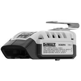 Chargeur portable 5A XR 18V / 54V Dewalt DCB094K-QW avec adaptateur secteur pas cher Principale M