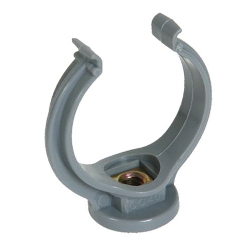 Collier lyre monobloc PVC 40 mm insert pas 7x150 - NICOLL - CO40 pas cher