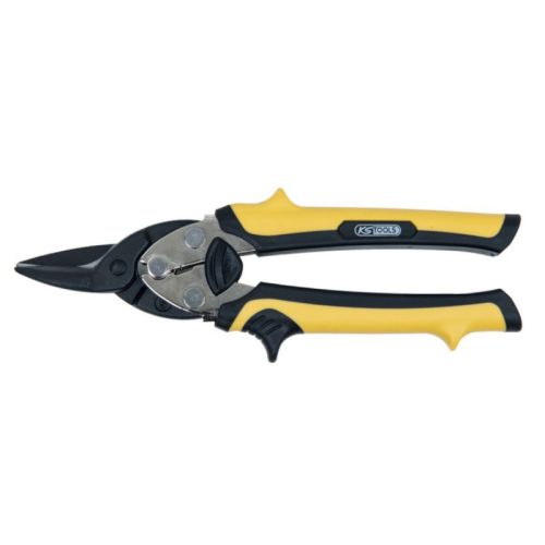 Mini cisaille à tôle coupe à droite jaune 180 mm tête 10 x 20 mm KS TOOLS 118.0152 photo du produit