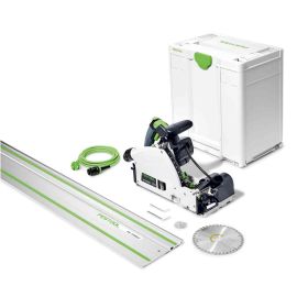 Scie plongeante avec inciseur Festool TSV 60 KEBQ-PLUS-FS 1500/190W en coffret Systainer SYS3 M 437 - 577743 pas cher Principale M