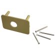 Contreplaques pour verrous CYCLOP type 2 diamètre 23mm bronze - VACHETTE - 16802000 pas cher