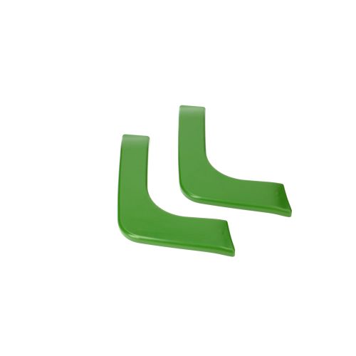 Paire de clips couleur vert pour bac poubelle - CITEC - CLIPS VERT pas cher Secondaire 1 L