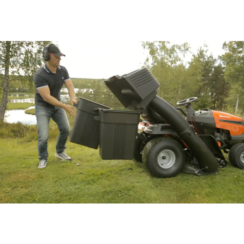 Bac de ramassage 2 paniers pour tracteurs tondeuses TS112 et TS114 HUSQVARNA 538899201 photo du produit Secondaire 1 L