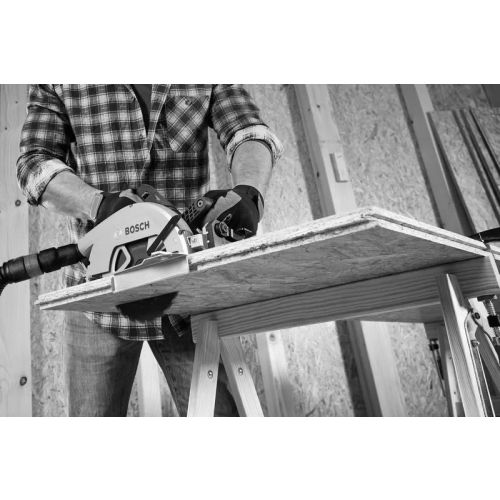 Scie circulaire 18V GKS 18V-68 GC Professional (sans batterie ni chargeur) + coffret L-BOXX - BOSCH - 06016B5100 pas cher Secondaire 10 L