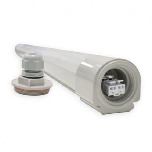 Boitier étanche LED intégrées TUBA LIGHT 20 W traversant 4000 K 2000 lm MIIDEX LIGHTING 75851 photo du produit Secondaire 1 L